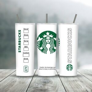 HANDMADE Starbucks Cup Insulated Tumbler